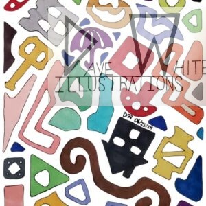White, Dave. Busy Mind. June 25, 2024, Dave White Illustrations.
