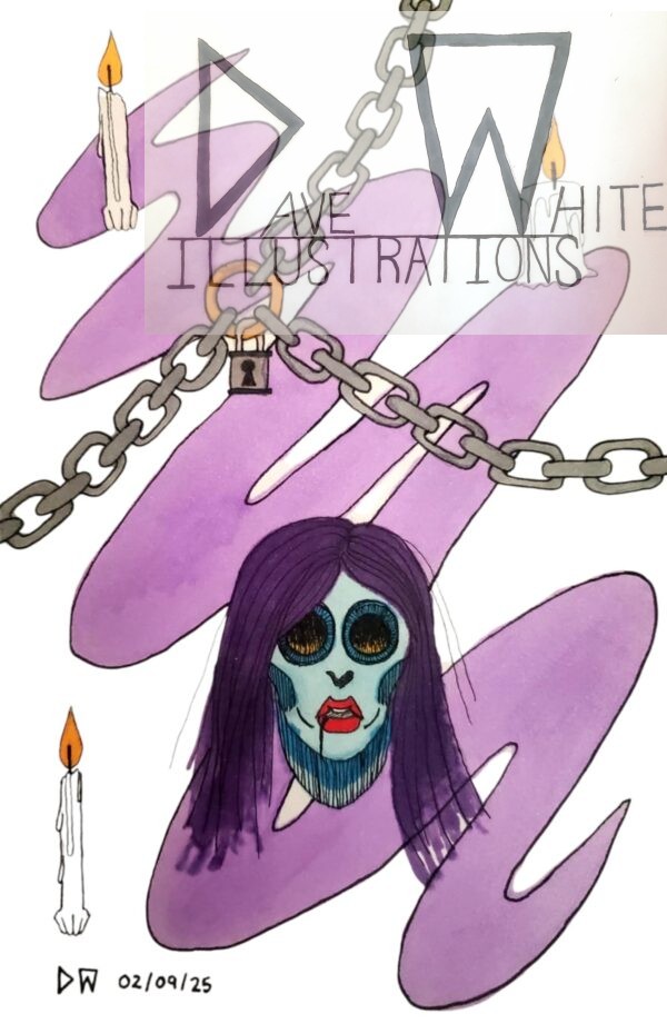White, Dave. Forgotten Soul. 9 Feb. 2025, Dave White Illustrations.