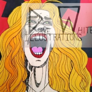White, Dave. Shriek. February 11, 2025. Dave White Illustrations.